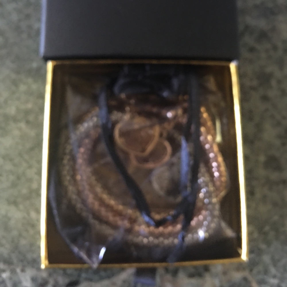 Pandora Box tri color fashion bracelet set NiB